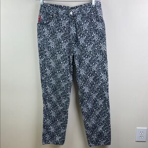 Vintage Crazy Horse Legend Jeans Black Paisley High Rise